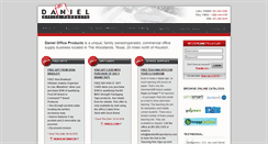 Desktop Screenshot of danielofficeproducts.com